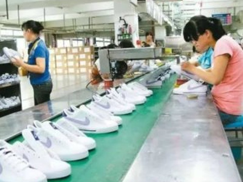 Fishgoo community rep haul 2026 — rep shoe factory production line workers